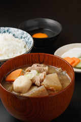 豚汁定食