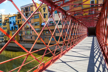 Eiffel bridge in Girona