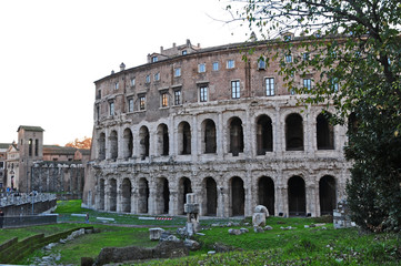 Fototapeta premium Roma, il Teatro Marcello