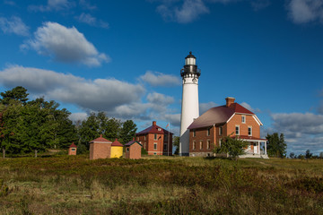 Fototapeta na wymiar Au Sable Point Lighthouse, Michigan
