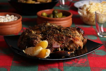 Roast pork