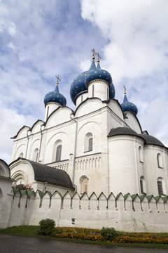 the church in suzdal kremlin,russian federation