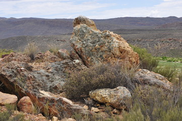Obraz premium Rock Formations of the Cedarberg, Western Cape, South Africa
