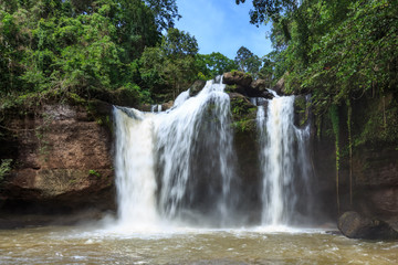 Haew suwat waterfall, khao yai national park, Thailand