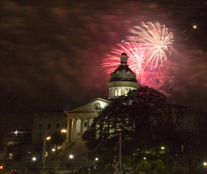South Carolina State House Firework