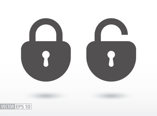 Lock - flat icon