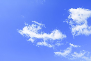 blue sky background with cloud in nature beautiful