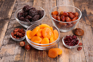 assorted dried fruit