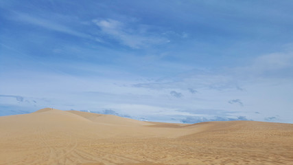 White Sand Dunes Mui Ne Vietnam