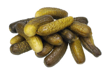 marinated cucumbers on a holiday table