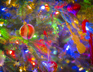Beautiful Decorated Christmas Tree 