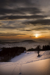 czech mountains panorama