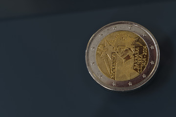 Commemorative 2 EUR coin 600th anniversary of coronation, Barbara Celjska, Slovenia