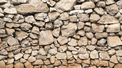 Brown sand stone texture, wall surface of old building