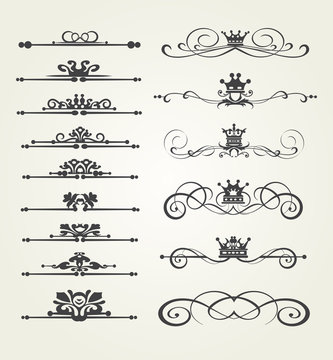 Calligraphic design Elements for Your Design