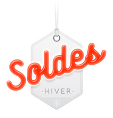 Soldes d'hiver vectorielles 2