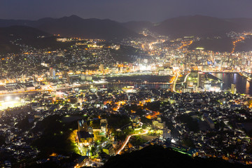 Fototapeta premium Nagasaki in city of japan