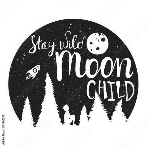 Free Free Stay Wild Moon Child Svg Free 937 SVG PNG EPS DXF File