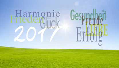 Wünsche zum Neujahr 2107