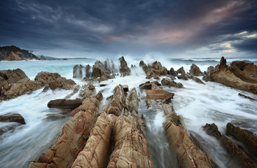 Barraga Bay Coastline with Wild Seas © Leah-Anne Thompson