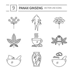 Set of Panax Ginseng
