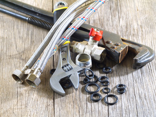 plumbing accessories  and tools