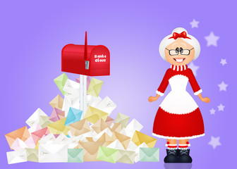 Christmas letters for Santa Claus