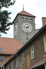 Fototapeta na wymiar Town hall in Szczytno