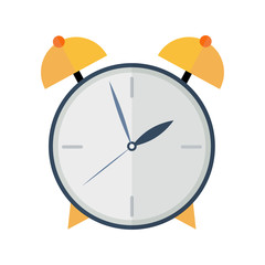 Mechanical watches. Illustration in style flat on a white background.