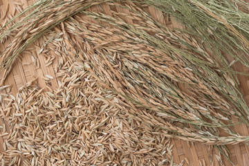 Jasmine rice brown