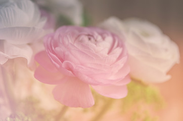 Blumen, Blumenstrauß, Ranunkeln, romantisch - Flowers, bouquet, romantic
