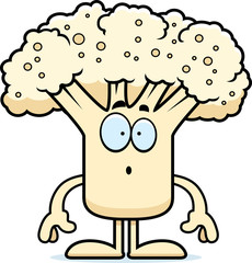Surprised Cartoon Cauliflower