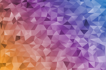 Fototapeta premium Mosaic design templates. Colorful magic pattern. Rainbow abstract vector geometric triangle texture background for business card and web backdrop.
