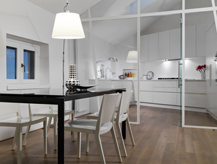 interior view of a modern living room