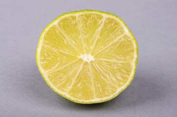 Macro close up of citrus lime fruit © Audrius Merfeldas
