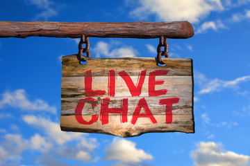 Live chat