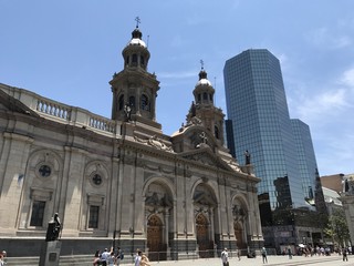 cathedral in Santiago Chile