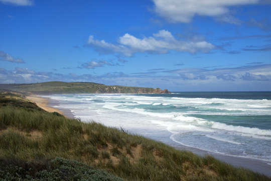 Anzacs Beach In Philip Island, Australia