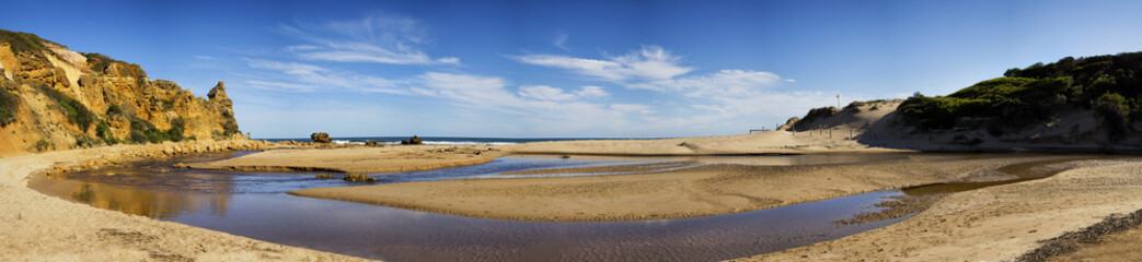 Beach in Alreys inlet, Australia