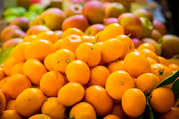 fresh tangerines 