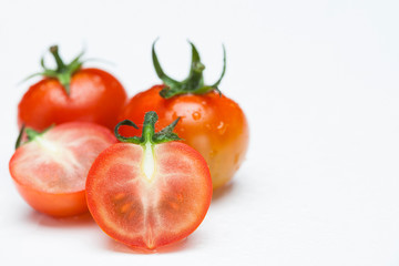 Slice of Cherry tomatoes