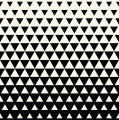 Abstract geometric hipster fashion design print halftone triangle pattern