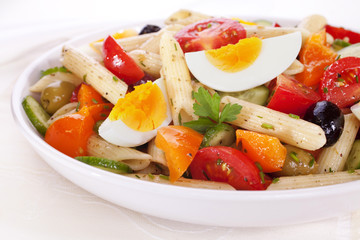 Pasta Salad with Egg
