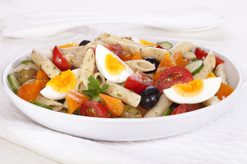 Pasta Salad with Egg