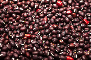 Background of adzuki beans 