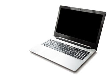 Computer (Laptop) on white background