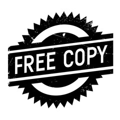 Free Copy stamp. Grunge design with dust scratches. Effects can be easily removed for a clean, crisp look. Color is easily changed.