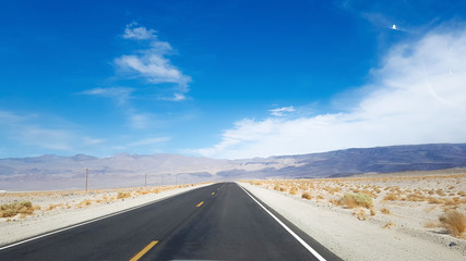 Death valley road