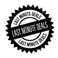 Obraz premium Last Minute Deals stamp. Grunge design with dust scratches. Effects can be easily removed for a clean, crisp look. Color is easily changed.