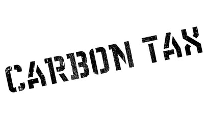 Carbon Tax rubber stamp. Grunge design with dust scratches. Effects can be easily removed for a clean, crisp look. Color is easily changed.